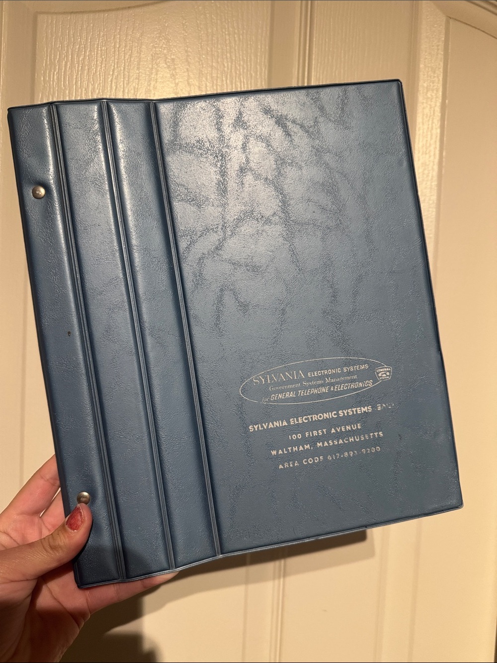 Sylvania Electronic Systems Navy Photo Book